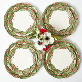 Enhance your holiday dining experience with Red Berry Plates (Set of 4).