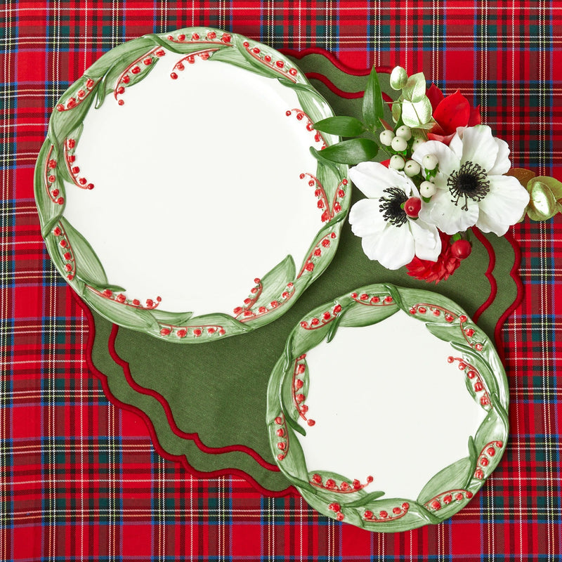 Add a dash of festive flair with the Red Berry Starter Plates.
