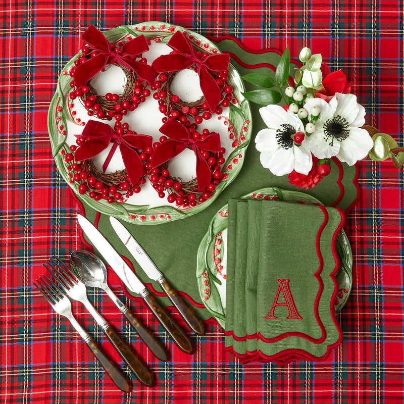 Embrace the festive spirit with the Red Berry Wreaths Set, a set of four wreaths featuring beautiful red berries, perfect for adding a classic and elegant touch to your holiday display.