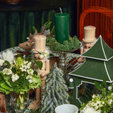 Make every space special with the Pair of Large Mercury Pillar Candle Stands - a delightful addition to your home decor.