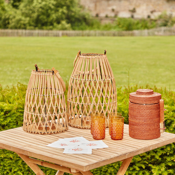 Large Rattan Lantern - Mrs. Alice