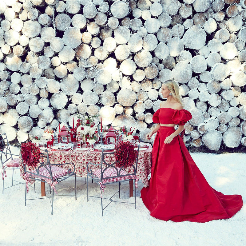 Large Ruby Red Velvet Bow - Mrs. Alice