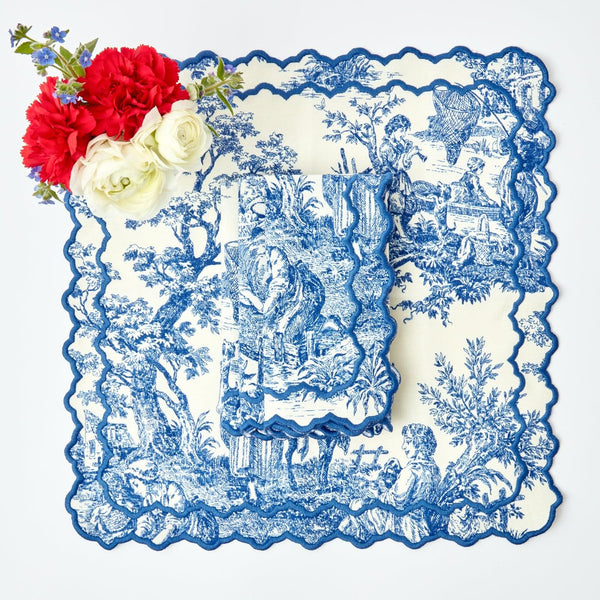 Lilibet Toile Napkins (Set of 4) - Mrs. Alice