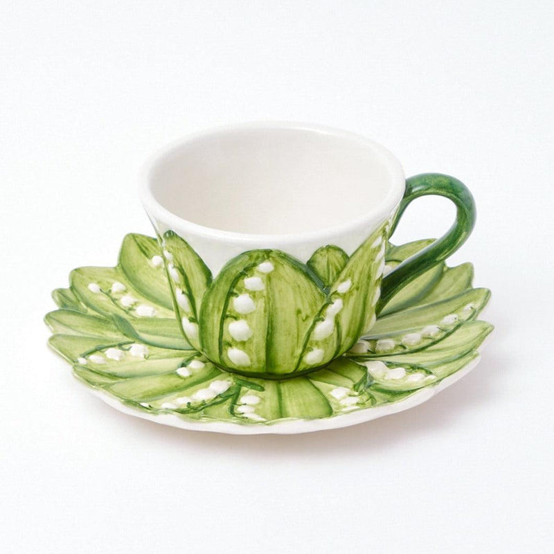 Lily of the Valley Breakfast Cup & Saucer - Mrs. Alice