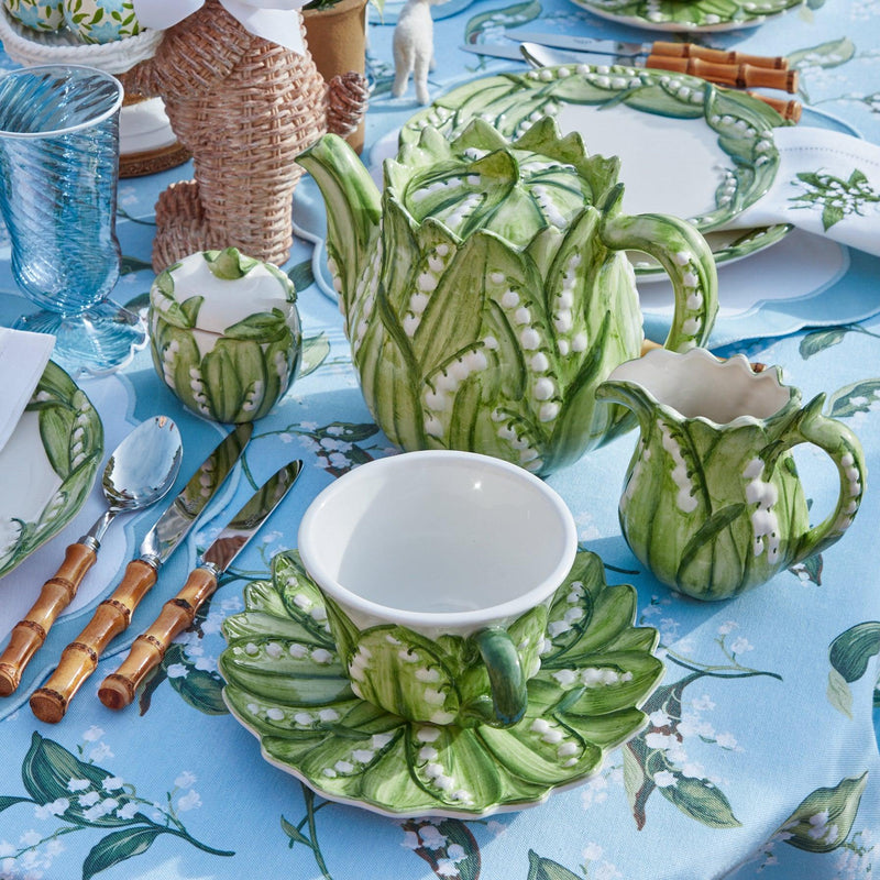 Lily of the Valley Breakfast Cup & Saucer - Mrs. Alice