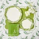 Lily of the Valley Dinner & Starter Plates (Set of 4) - Mrs. Alice