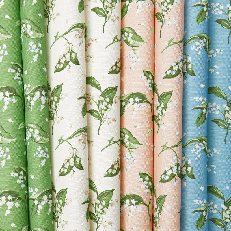 Lily of the Valley Fabric - Mrs. Alice