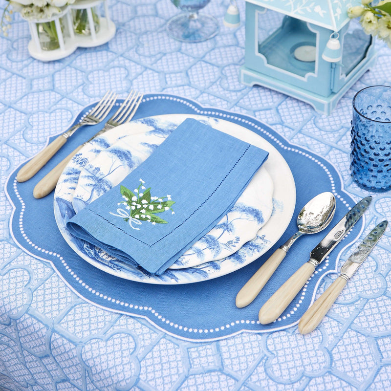 Lily Of The Valley Napkins (Set of 4) - Mrs. Alice