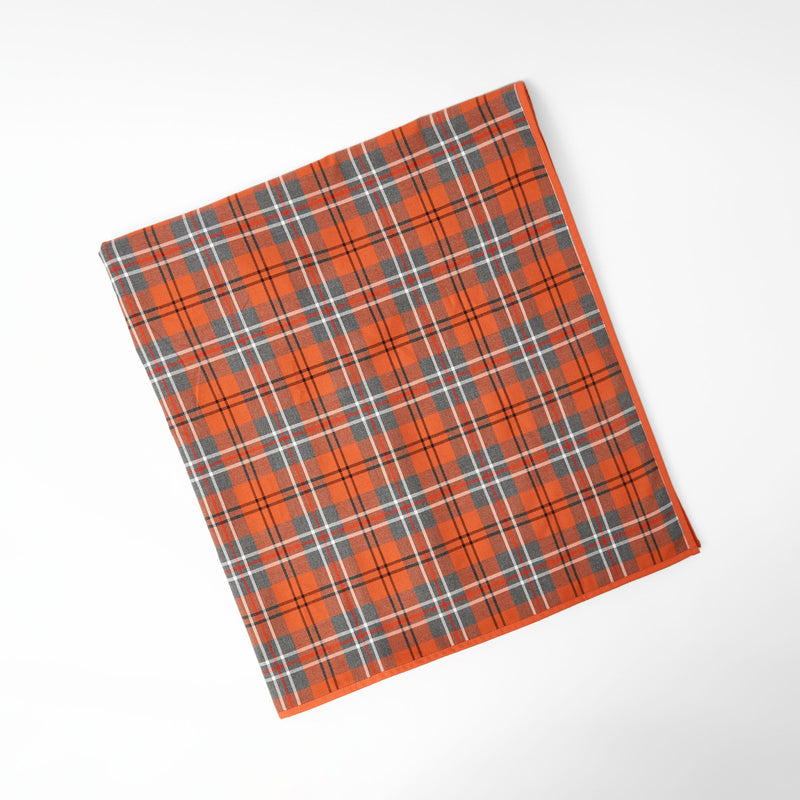 Cloth for tables adorned with the classic Fife tartan pattern.