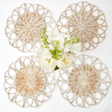 Meredith Woven Placemats (Set of 4) - Mrs. Alice