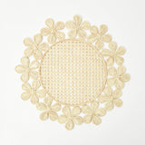 Mia Woven Rattan Placemats (Set of 4) - Mrs. Alice