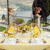 Mimosa White Linen Placemats (Set of 4) - Mrs. Alice
