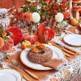 Mini Orange Pumpkins (Set of 6) - Mrs. Alice