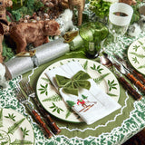 Moss Green Tulip Glasses (Set of 4) - Mrs. Alice