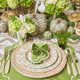 Moss Green Tulip Glasses (Set of 4) - Mrs. Alice