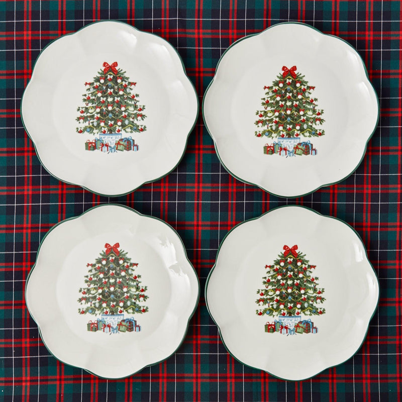 Turn your Christmas feasts into a culinary affair with the Mrs. Alice Christmas Tree Dinner Plate Set, a must-have for adding a touch of Christmas magic to your dining experiences.
