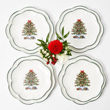 Celebrate the beauty of the season with the Mrs. Alice Christmas Tree Starter Plate, a must-have for infusing your dining experience with the warmth and festive spirit of Christmas.