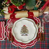 Mrs. Alice Christmas Tree Starter Plate (Set of 4) - Mrs. Alice