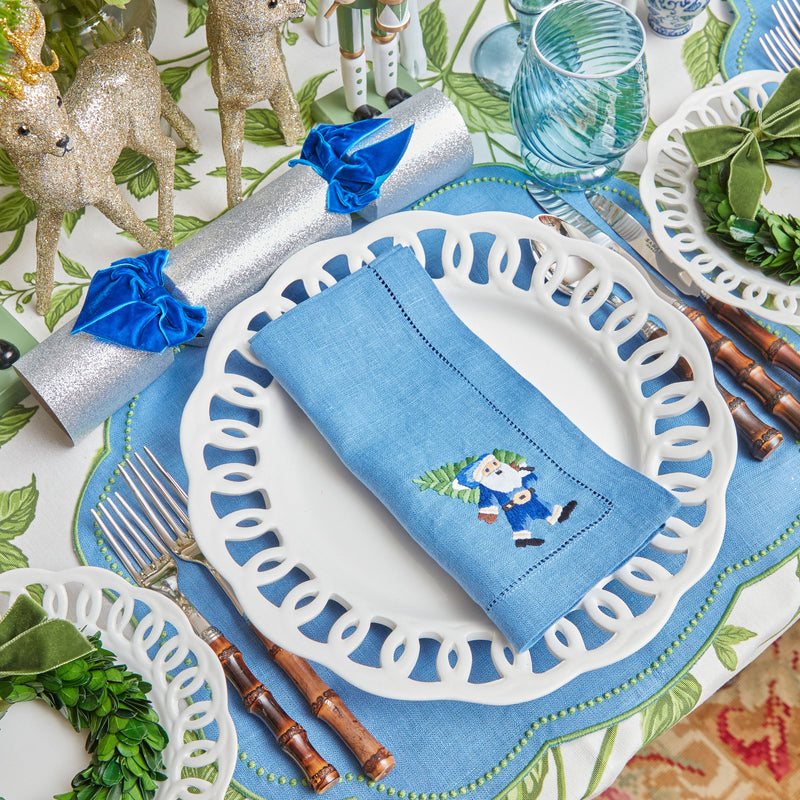 Transform your table into a winter wonderland with these elegant napkins.