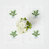 Elevate your cocktail parties and gatherings with these exquisite Lily of the Valley Cocktail Napkins.