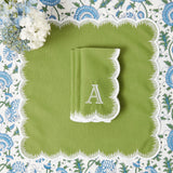 Apple Green Isabella Round Placemats & Napkins – the ideal choice to liven up your table and impress your guests.