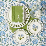 Elevate your dining decor with Apple Green Isabella Round Placemats: Fresh, stylish, and inviting.
