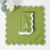 Apple Green Isabella Napkins (Set of 4) – the perfect touch of color for your dining experience.