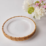 Elevate dining rituals with the Nancy Bamboo Dinner Plate - a masterpiece of form, function, and sustainable design.