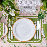 Nancy Bamboo Dinner Plates: Eco-friendly elegance on the table.