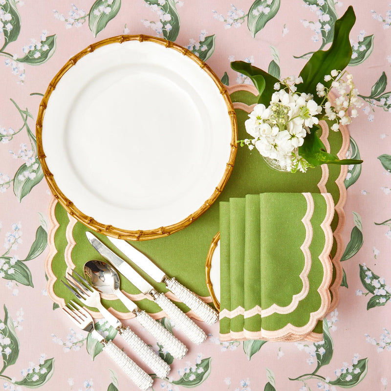 Enjoy eco-conscious dining with Nancy Bamboo Plates.