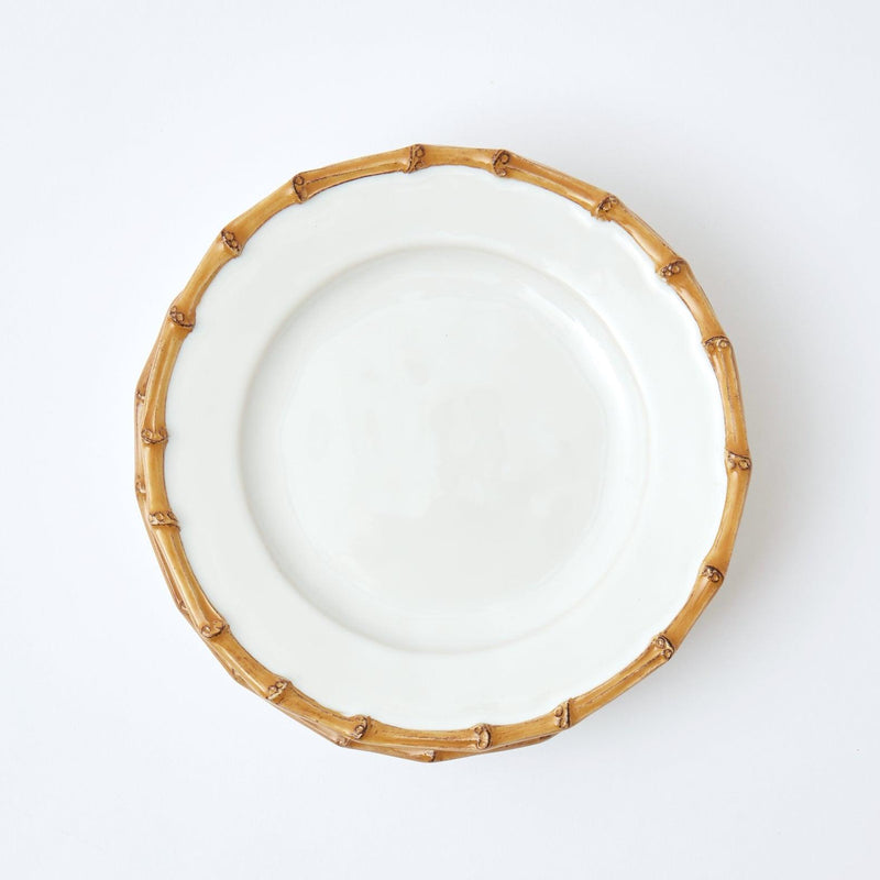 Set the stage for a memorable dining experience with the Nancy Bamboo Starter Plate by Mrs. Alice.