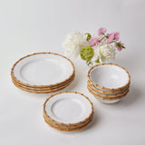 Nancy Bamboo Plates: Eco-friendly dining in style.