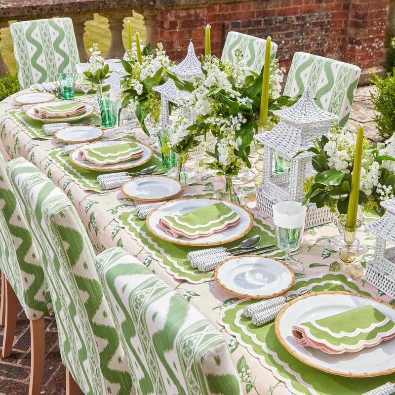 Eco-conscious dining: Nancy Bamboo Starter Plates.