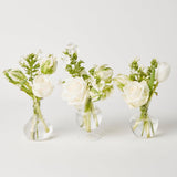 Nancy Bud Vase Set - three vessels, endless possibilities for expressing your style through the timeless beauty of floral arrangements.