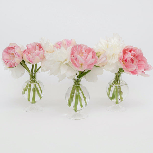 Nancy Footed Bud Vase (Set of 3) - Mrs. Alice