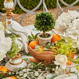 Natural Rattan Scalloped Bowl (Small) - Mrs. Alice