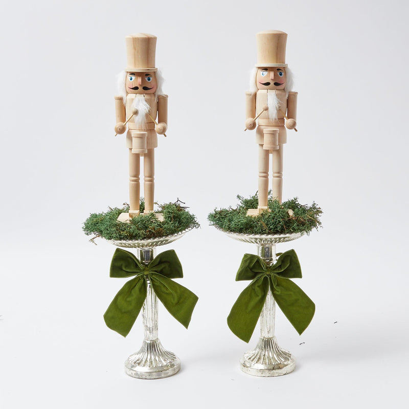 Natural Wood Nutcracker (Pair) - Mrs. Alice