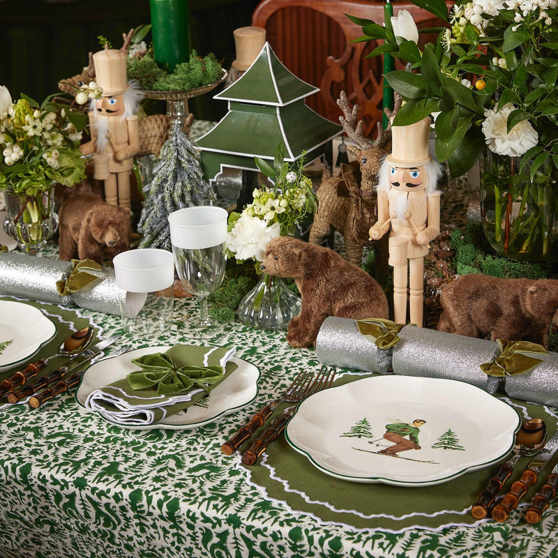 Natural Wood Nutcracker (Pair) - Mrs. Alice