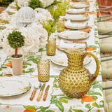 Enhance your gatherings with the classic charm of our Olive Green Hobnail Jug, designed to bring a touch of elegance to your pouring experience.
