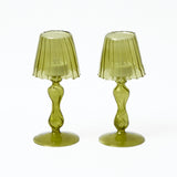 Candlescape designed in Apple Green, inspired by Camille Olive decor.