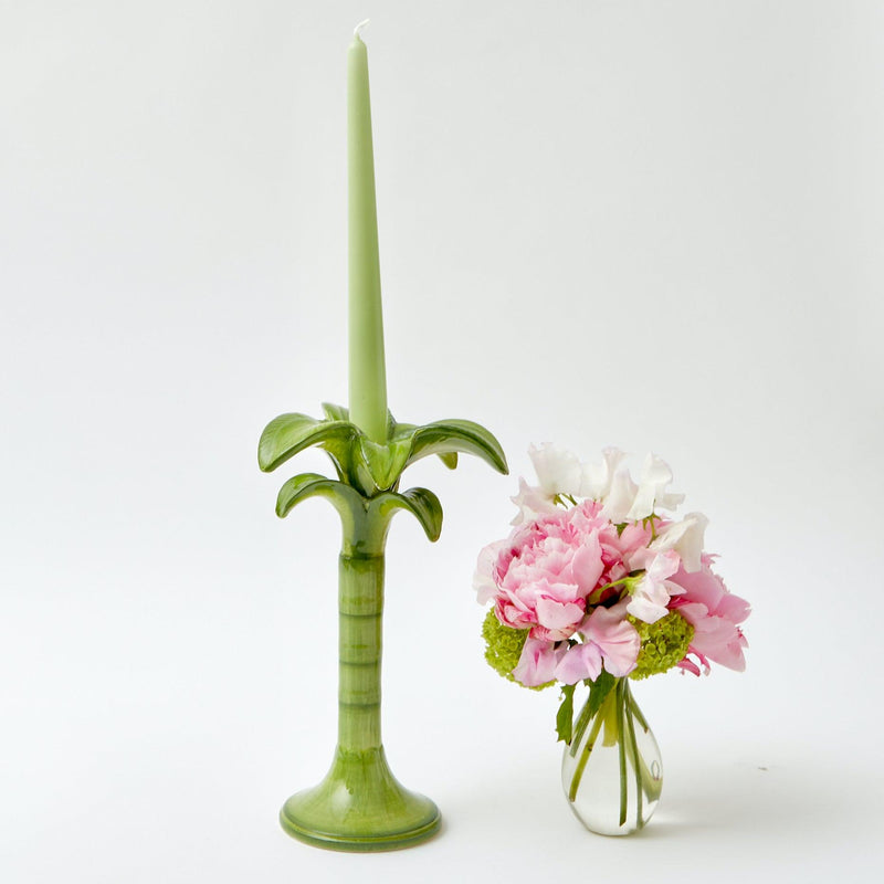 Palm Leaf Candle Holder (Large) - Mrs. Alice