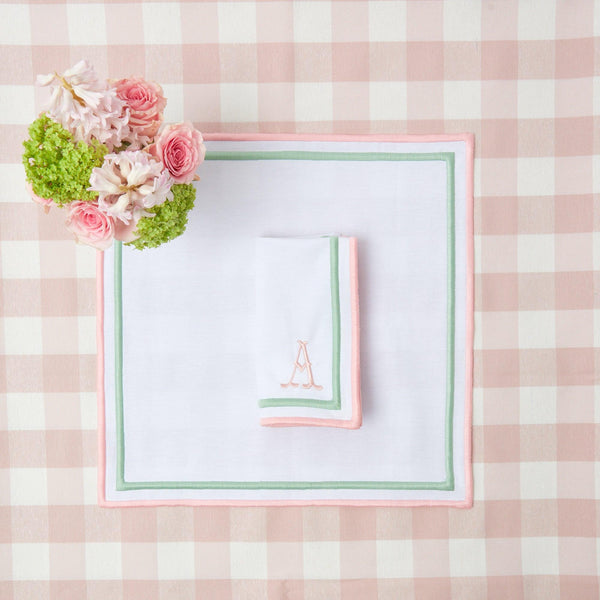 Petal & Pistachio Cloud Napkins (Set of 4) - Mrs. Alice