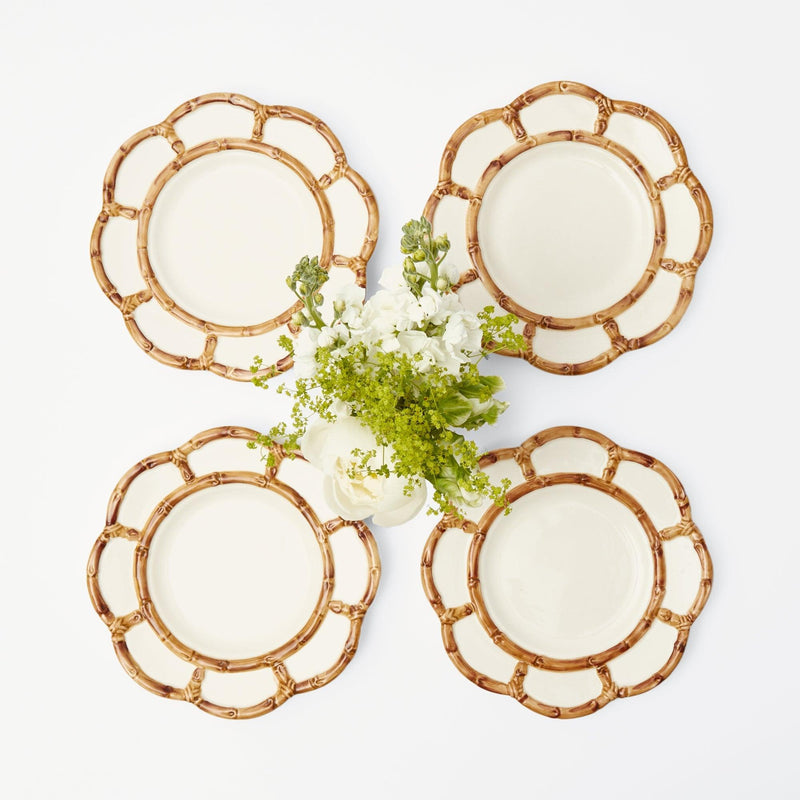 Embrace the beauty of nature with Petal Bamboo Plates.
