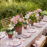 Pink Appliqué Napkins (Set of 4) - Mrs. Alice