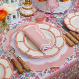 Pink Appliqué Placemats & Napkins (Set of 4) - Mrs. Alice