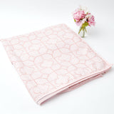 Pink Bamboo Trellis Tablecloth - Mrs. Alice
