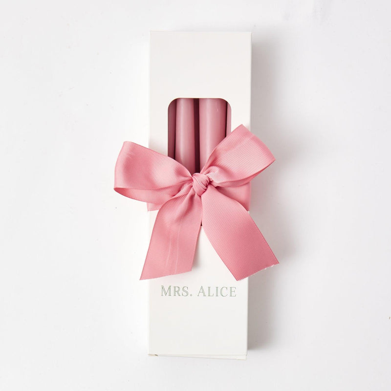 Pink Candles (Set of 8) - Mrs. Alice