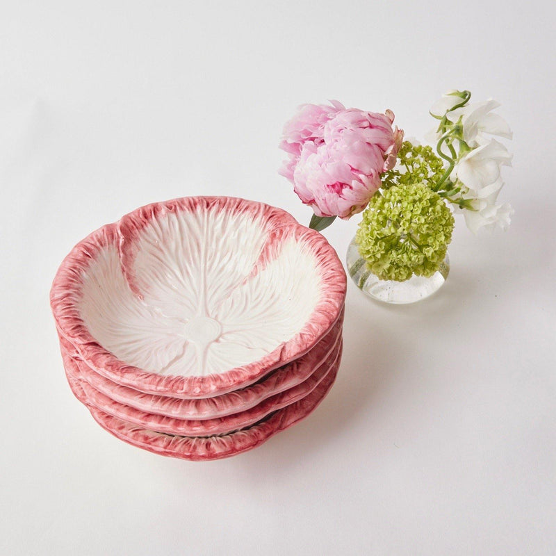 Pink Capri Lettuce Bowl - Mrs. Alice