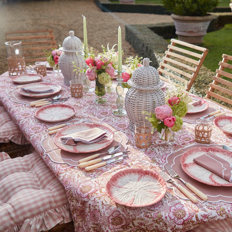 Pink Capri Lettuce Starter Plate - Mrs. Alice