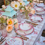 Pink Capri Lettuce Starter Plate (Set of 4) - Mrs. Alice